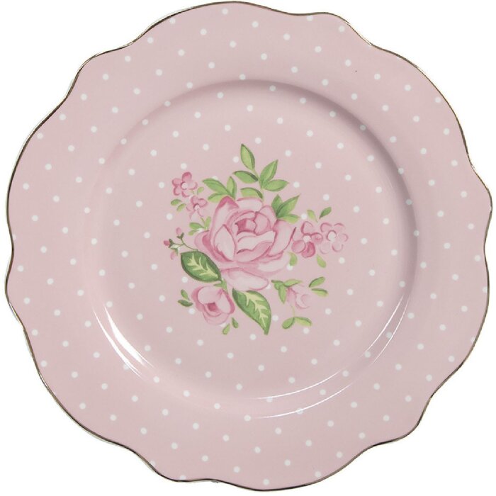 Clayre & Eef SWRDP-1 Plato pequeño Ø 20x2 cm