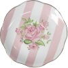 Clayre & Eef SWRKS taza de café con platillo 12x9x6 cm 200 ml