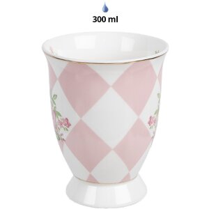 Clayre & Eef SWRMU-1 Taza 12x8x10 cm 300 ml