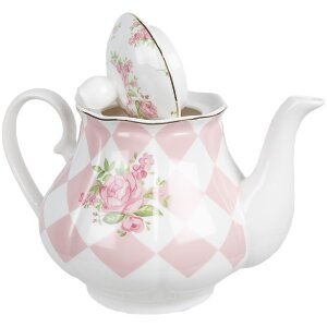 Tetera Clayre & Eef SWRTE 1000 ml 20x14x17 cm