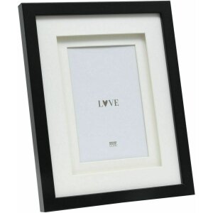 Deknudt S65KK2 Marco Negro Doble Passepartout 10x15 cm a 20x30 cm