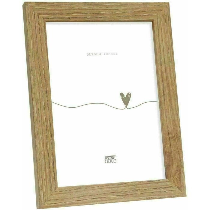 Deknudt S45SH2 Marco Moderno Madera Natural Marrón Oscuro 40.0 x60.0 cm