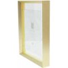 Deknudt S028 Marco de cristal flotante Oro Plata Negro 18x24 20x25 30x40 40x50 cm