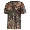 Camiseta Stealth Gear manga corta camuflaje estampado bosque talla L