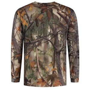 Stealth Gear Camiseta manga larga camo estampado bosque talla L