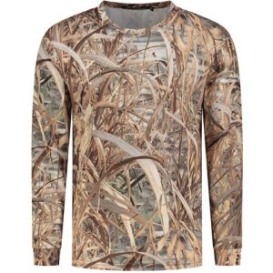 Camiseta Stealth Gear manga larga camo estampado caña talla XXL