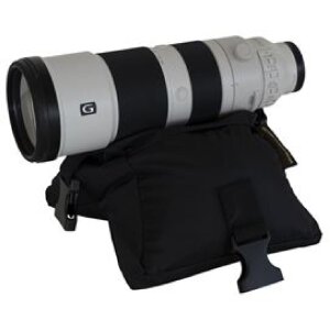 Buteo Photo Gear bean bag 1 silla modelo negro con bandolera