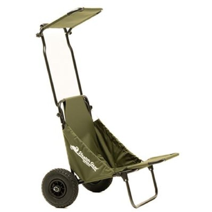Carro de transporte Stealth Gear M2 Forest Green con toldo solar