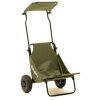 Carro de transporte Stealth Gear M2 Forest Green con toldo solar