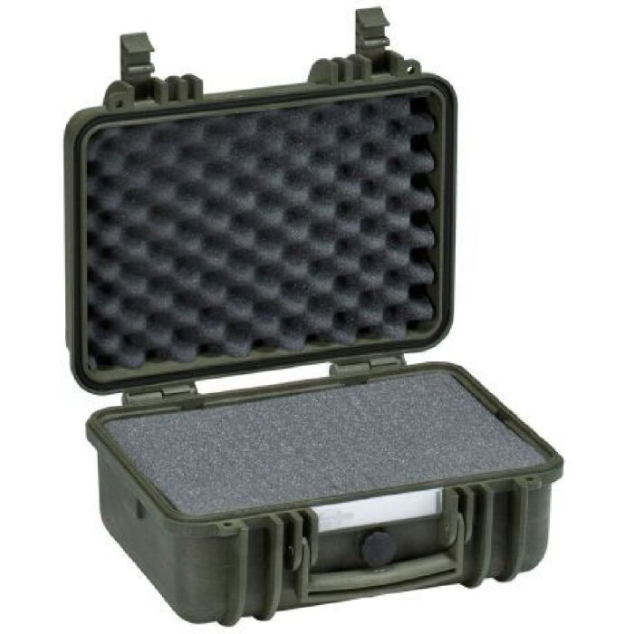 Explorer Cases 3317HL.G Maleta de transporte con espuma verde 330x234x170 mm