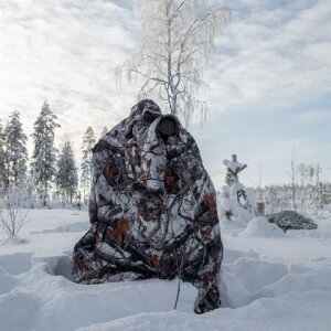 Buteo Photo Gear cubierta de camuflaje nieve
