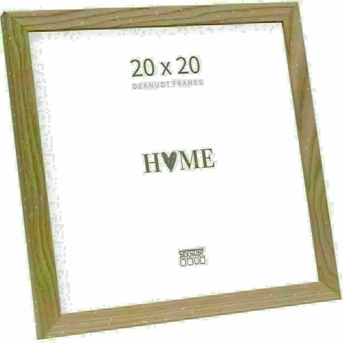 Deknudt S47CJ1 marco madera maciza roble natural 20x20 cm