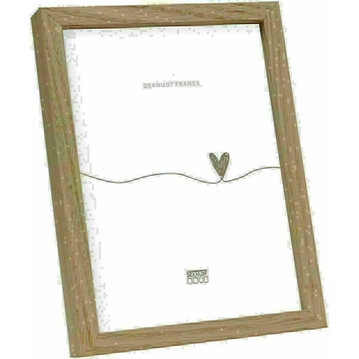Deknudt S47DJ1 marco madera maciza roble natural 18x24 cm