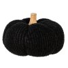 Clayre & Eef 65400 Decoración Calabaza Negra Ø 20x14 cm