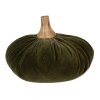 Clayre & Eef 65429 Decoración Calabaza Verde Ø 15x12 cm
