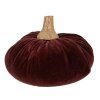 Clayre & Eef 65413 Calabaza Decorativa Roja Ø 15x12 cm Estilo Campestre