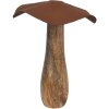 Clayre & Eef 6H2387XL Decoración Champiñón Marrón Ø 20x25 cm