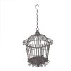 Clayre & Eef 5Y1201 Decoración Birdcage Marrón Gris Ø 36x47/75 cm