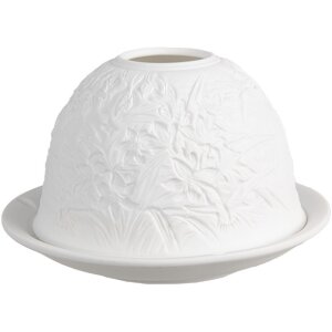 Clayre & Eef 6CE1825 Portacandelitas Porcelana...