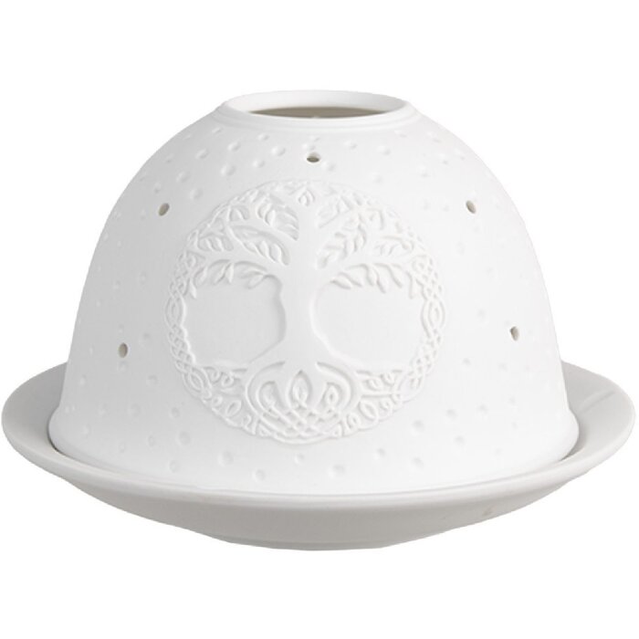 Clayre & Eef 6CE1830 Portacandelitas Ø 12x8 cm