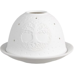 Clayre & Eef 6CE1830 Portacandelitas Ø 12x8 cm