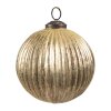 Clayre & Eef 6GL4549XS Adorno de Navidad Dorado Ø 8x8 cm Estilo Clásico