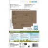 HERMA 2071 Etiquetas multiuso 12x40mm Papel Silphie adhesivo permanente