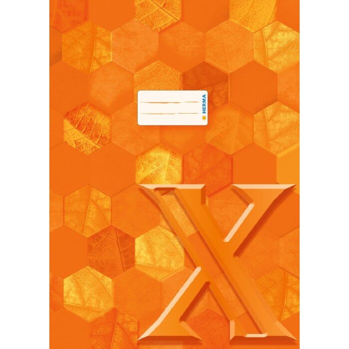 HERMA 20082 Protector de folletos cartón X A4 Naranja
