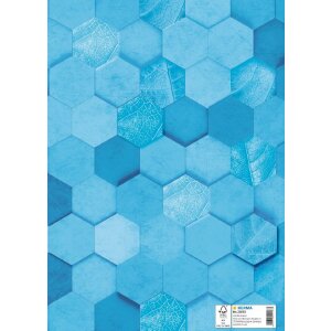 HERMA 20093 Protector de folletos cartón X A4 Azul...