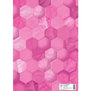 HERMA 20095 Protector de folletos cartón X A4 Rosa