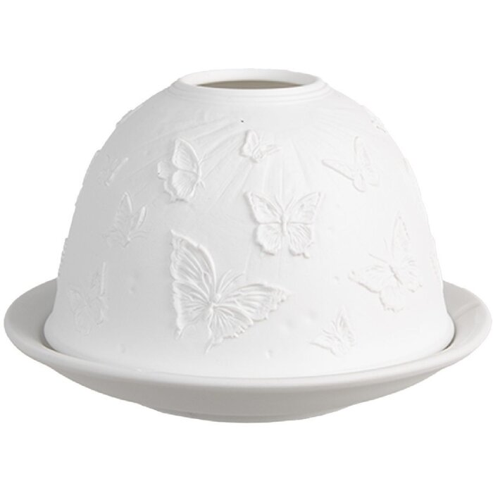 Clayre & Eef 6CE1811 Portacandelitas Ø 12x8 cm
