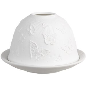 Clayre & Eef 6CE1811 Portacandelitas Ø 12x8 cm