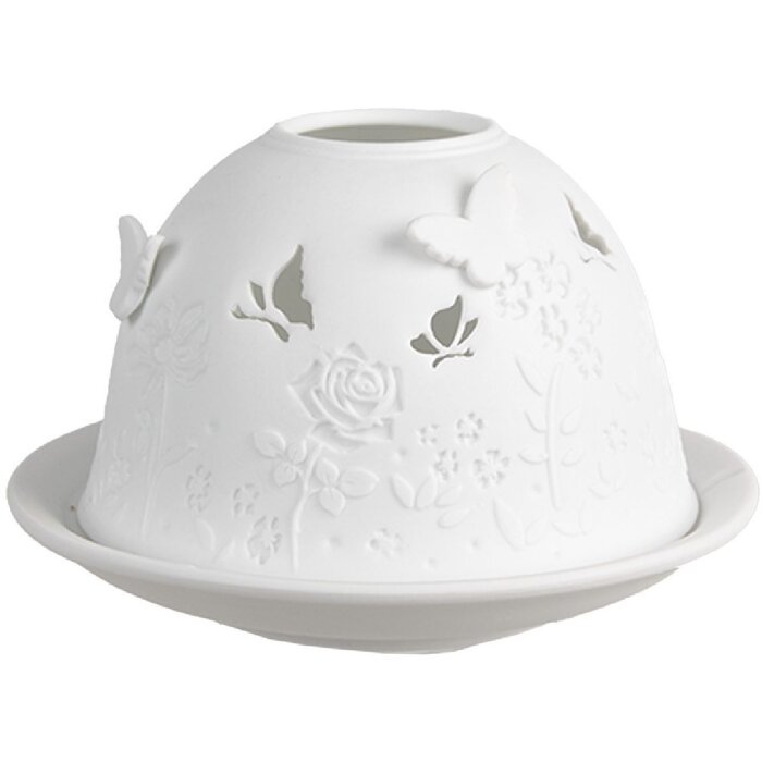 Clayre & Eef 6CE1816 Portacandelitas Ø 12x8 cm