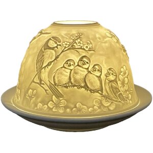 Clayre & Eef 6CE1831 Portacandelitas Ø 12x8 cm