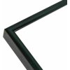 Deknudt S027S2 Marco Liso Aluminio Negro Brillante 18.0 x24.0 cm