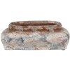 Clayre & Eef 6TE0522M Maceta Terracota Beige Gris 22x12x8 cm