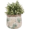 Clayre & Eef 6TE0527M Maceta Terracota Beige Ø 16x13 cm Estilo rústico