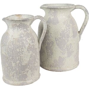 Clayre & Eef 6TE0538M Jarra decorativa 16x13x21 cm