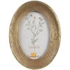 Clayre & Eef 2F1139 Marco Foto Oval Oro 15x2x20 cm 10x15 cm