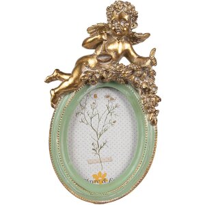 Clayre & Eef 2F1145 Marco Oro Verde 10x3x16 cm 6x9 cm