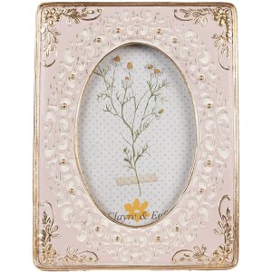 Clayre & Eef 2F1146 Marco Foto Oro Rosa 15x2x20 cm...