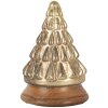 Clayre & Eef 65388 Árbol de Navidad dorado Ø 13x19 cm