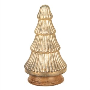 Clayre & Eef Árbol de Navidad dorado Ø...