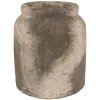 Clayre & Eef 6TE0516M Maceta Beige Verde Ø 14x12 cm