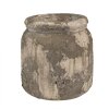 Clayre & Eef 6TE0518M Maceta Gris Beige Ø 14x13 cm