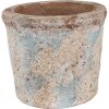 Maceta Clayre & Eef Beige Verde Ø 14x12 cm Estilo Campestre
