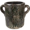 Clayre & Eef 6TE0521L Maceta Verde 26x17x20 cm
