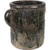 Clayre & Eef 6TE0521L Maceta Verde 26x17x20 cm