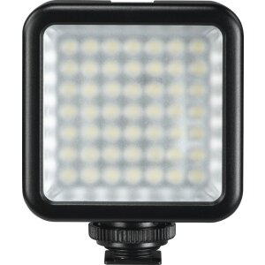 Hama 49BD Luz LED para smartphones cámaras de foto vídeo regulable a pilas