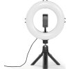 Hama 20497 LED Ring Light SpotLight Smart 80 II Set para Smartphone Negro